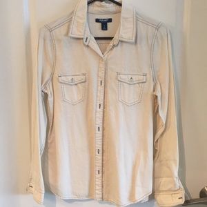 Old Navy Creme Button Down